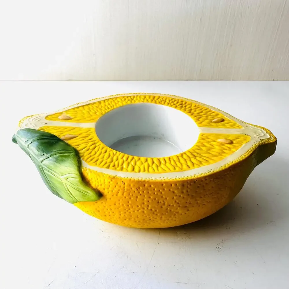 Partylite Lemon Summer Fest Tea Light Candle Holder - Picture 7 of 10